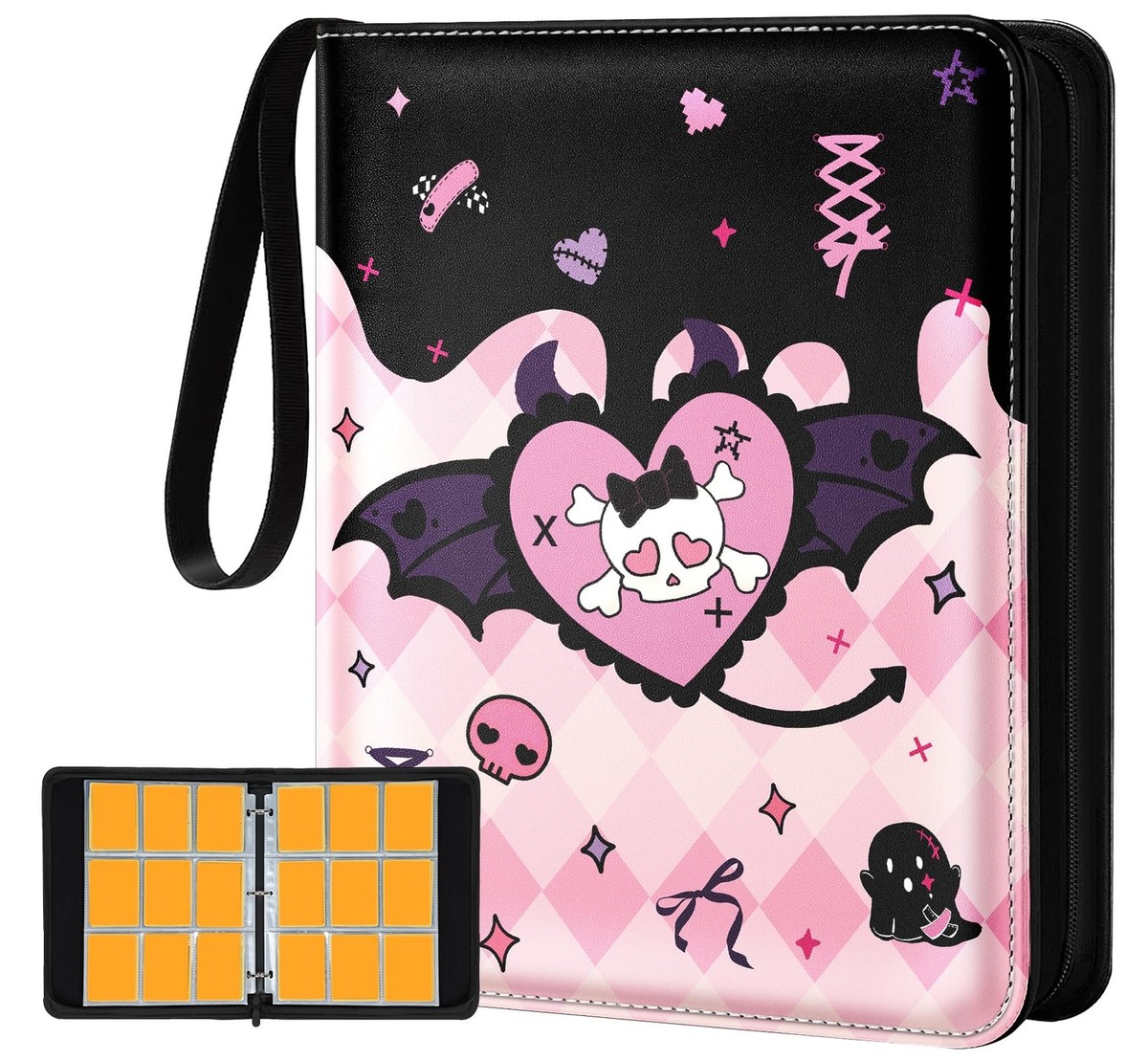 for 9 Pocket Trading Card Binder for 900 Cards - Cute Large Capacity Card  Col... | eBay