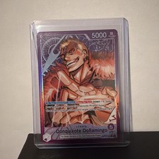Donquixote Doflamingo OP14-060 Leader Alt Art Foil One Piece Azure Sea's Seven