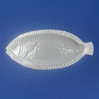 Vtg•McCoy•Fish-Shaped Embossed ServingPlatter•#9375•Oven-Proof•MadeinUSA•18”•EUC