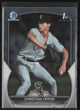 2023 Bowman Draft Chrome Christian Oppor #BDC-82 Chicago White Sox