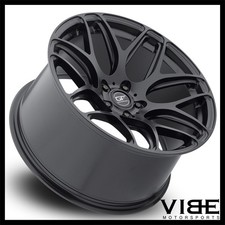 19 Mrr Ground Force Gf9 Matte Black Concave Wheels Rims Fits Infiniti Q50 Sedan