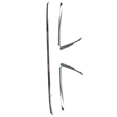 Chrome Front Center Bumper Face Bar Trim Molding For 16-23 Mazda CX-9 TK5050130A