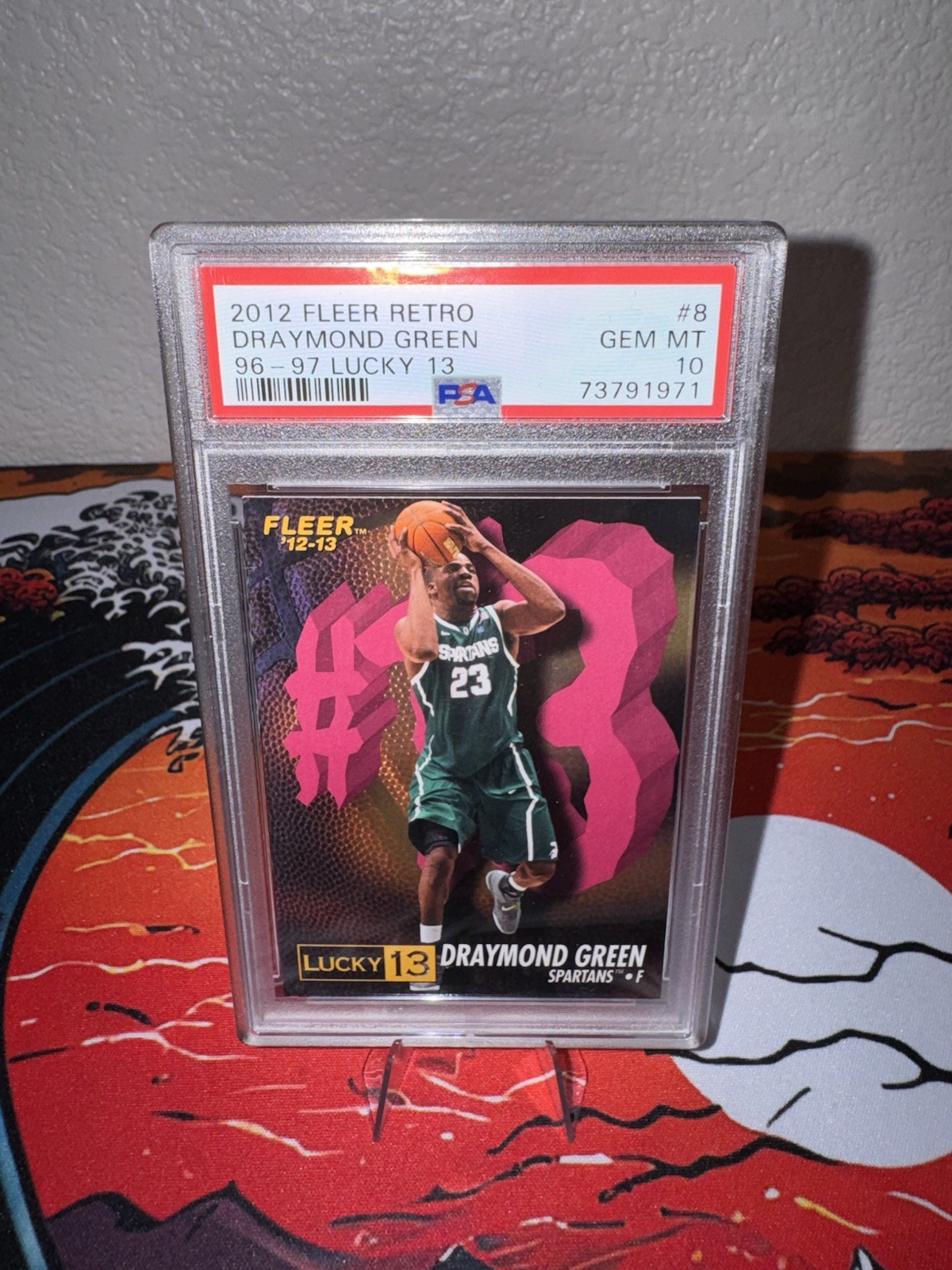 2012-13 Fleer Retro 1996-97 Lucky 13 Draymond Green #8 (RC) PSA 10