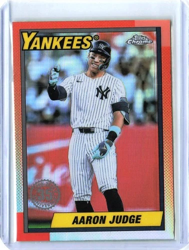 Aaron Judge 2025 Topps Chrome Aaron Judge