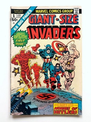 GIANT-SIZE INVADERS #1 (1975) F/VF