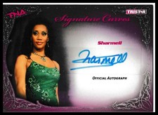 2009 TriStar TNA Knockouts #KA10 Sharmell Signature Curves
