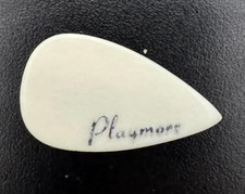 Vintage Ivory White Guitar / Mandolin Pick #38 w/ Natural TONE! JOE MACEY Made