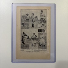 1907 St. Louis Browns McAleer/Hartzell/Jones/Niles/O’Connor/Stephens Baseball