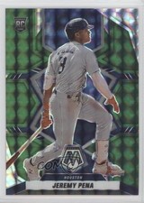 2022 Panini Mosaic Rookies Green Mosaic Prizm Jeremy Pena #270 o7m