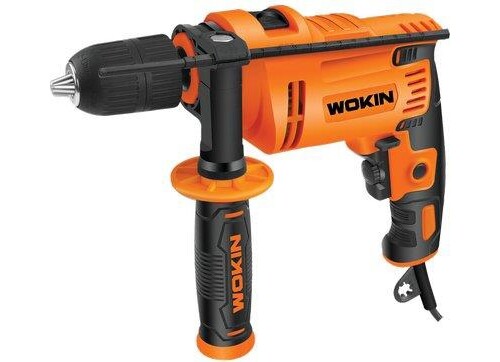 Trapano a Percussione 784275 Volt 230 Watt 750 Autoserrante mm 13 Wokin
