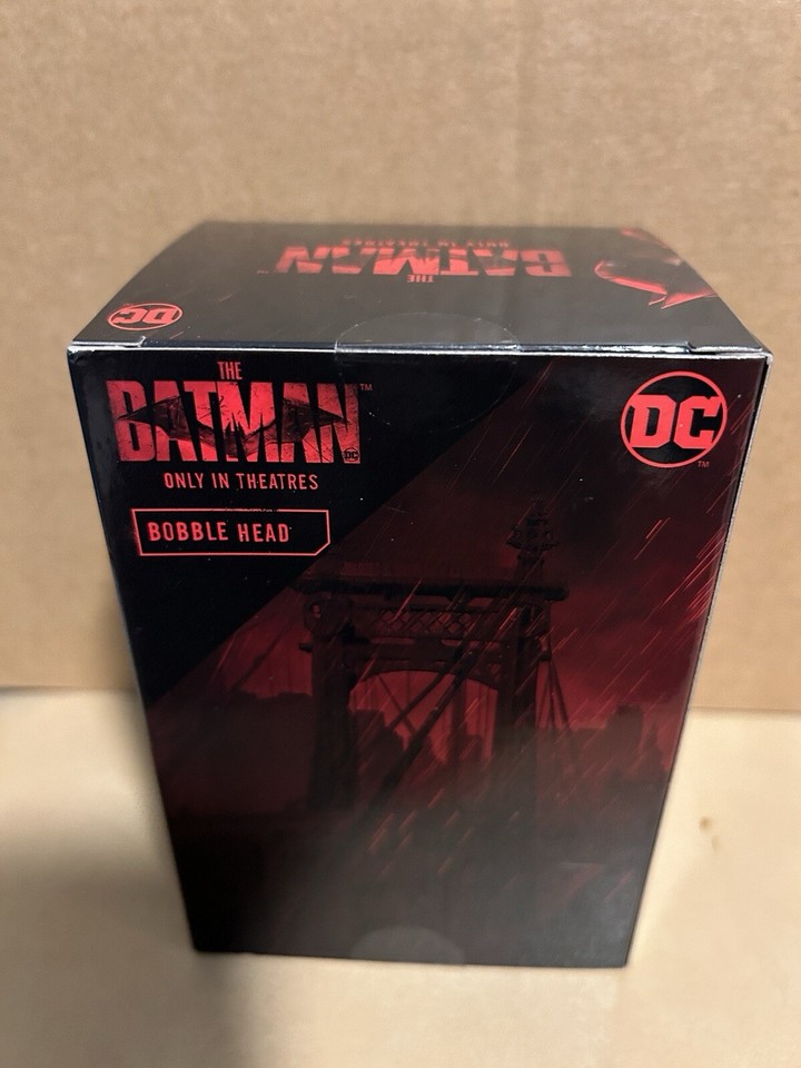 "The Batman Only in Theatres" Bobble Head New in Box 2022 Movie