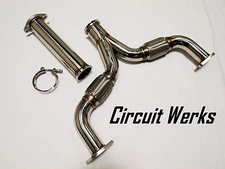Circuit Werks Infinity G35 Straight Y-Pipe Exhaust Flex Mid G35 True 2.5" to 3"