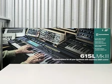 Novation 61SL MkIII 61-key MIDI Keyboard CV Controller w/ 8 Track Sequencer SL