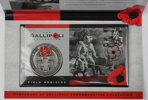2015 Australia The Gallipoli Collection Commemorative Medallions 1222/1915 - Picture 2 of 17