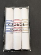 Handkerchiefs 3 pack George NEW