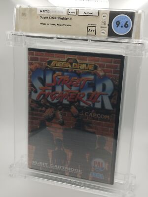 Super Street Fighter II WATA 9.6 A++ -NEU/NEW/SEALED-