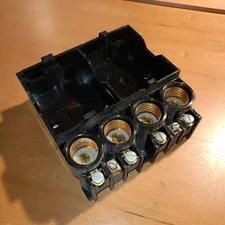 Wadsworth MAIN Fuse Pullout Base 8035 60 Amp 120/240V duplex Fuse Holder Base