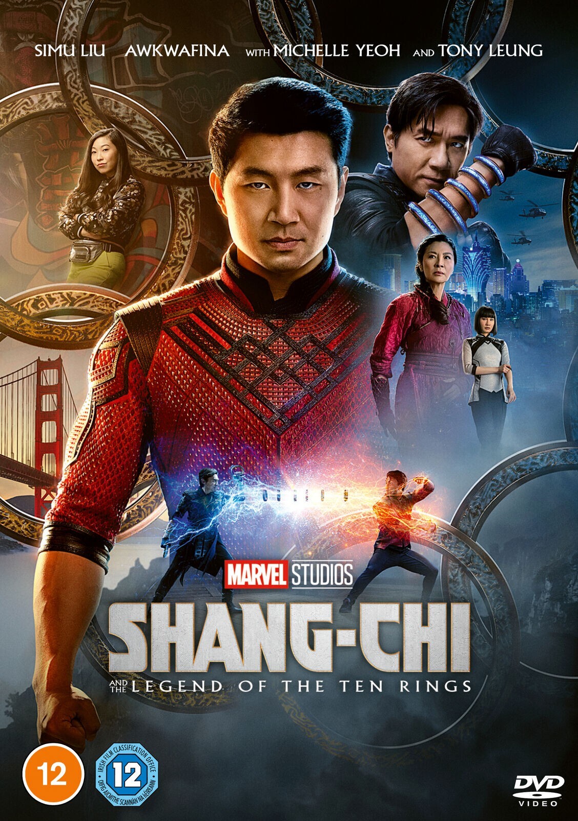 Shang-Chi and the Legend of the Ten Rings DVD (2021) NEW