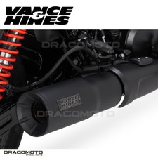 Harley XG 750 Street 2017-2020 Hi-Output Auspuff Vance & Hines 47943 schwarz