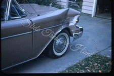 Mercury Monterey Car Dent Crash 35mm Slide 1950s Kodachrome
