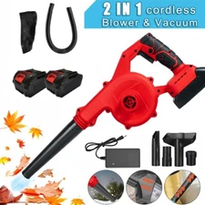 Cordless Leaf Blower Electric Mini Air Lightweight Handheld Small Powerful US