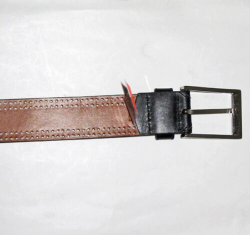 Cinturón de golf para hombre negro claro - cuero de vaca 34"-86 cm - Imagen 3 de 5