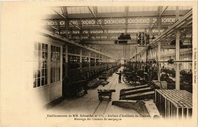 CPA AK Le CREUSOT - Ateliers d'Artillerie du CREUSOT - Etab. Schneider (386991)
