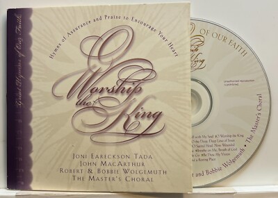 Great Hymns of Our Faith - Worship The King (CD 2000 Card Sleeve Crossway) *VG*