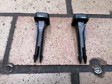 RARE set pin front seat head rest Honda CRX JDM EDM EE8 EF8 ED9 SI US 88-91