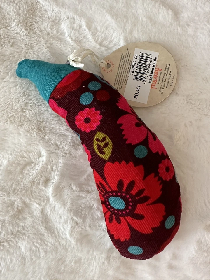 Sonajero de berenjena Maileg Foto 2 de 4