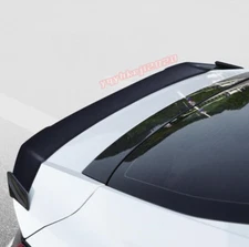 Fit For Hyundai Elantra 2021 2022 Rear Tail Trunk Spoiler Wing Lip Glossy Black