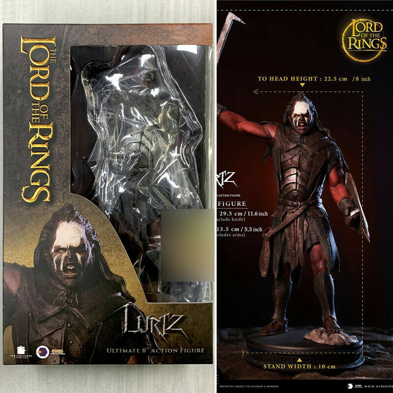 Asmus Toys LOTR8IN003 Uruk-hai Lurtz The Lord of the Rings 8