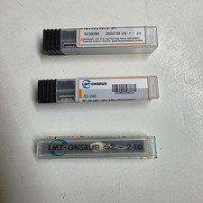 THREE Onsrud 52-240 2-Flute Up-Cut Spiral CNC Router Bit:  1/8" x 1/2"  (NEW)