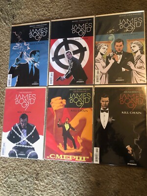 Ian Fleming's James Bond-Kill Chain #1-6 (Complete Set)