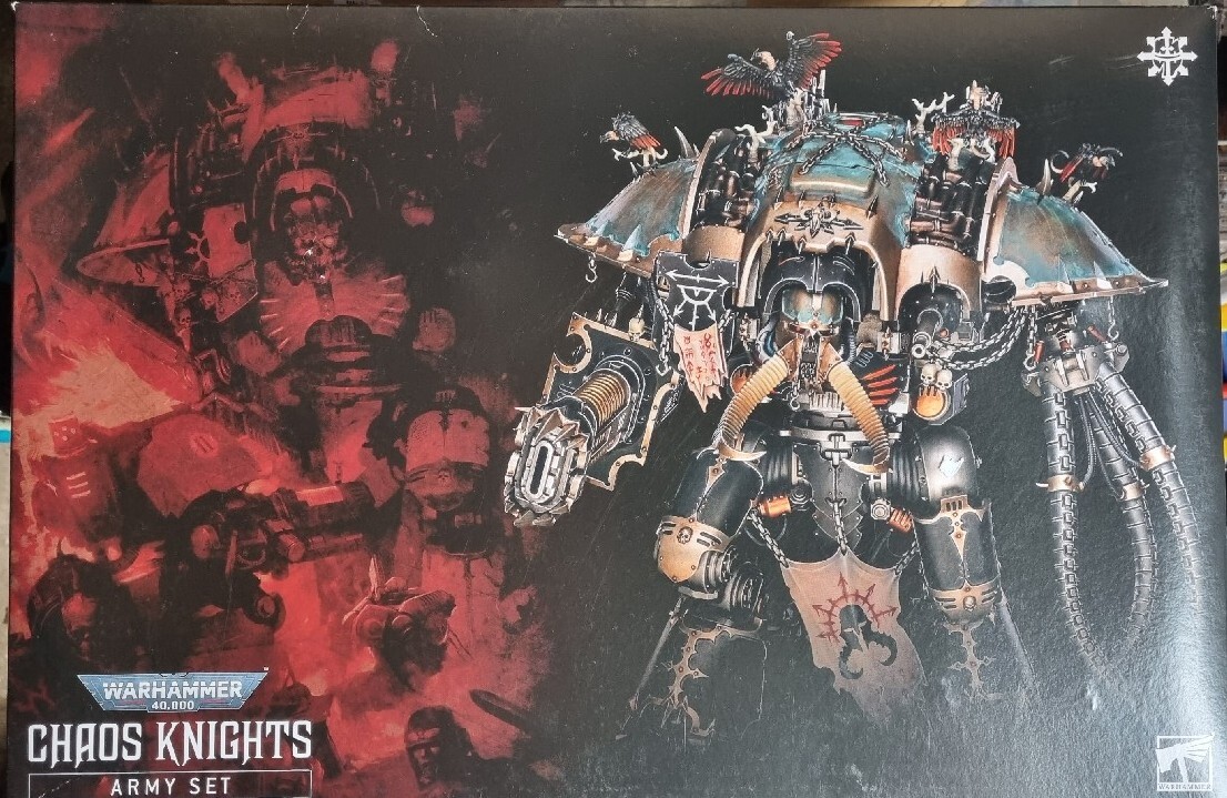 Warhammer 40k - Chaos Knights Army Set - Limited Edition | eBay