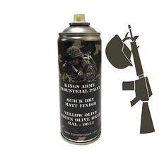 Military Spray Paint 400ml Army Camo Colours Airsoft Paintball Models 45 Options
