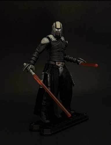 STAR WARS CUSTOM Galen Marek Starkiller Force Unleashed 3.75 Vintage Collection