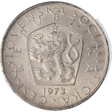#924736 Coin, Czechoslovakia, 5 Korun, 1973