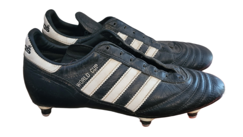 Adidas World Cup Football Boots UK 5.5 EU 38 2 / 3 One Stud Missing Need Polish - Picture 1 of 5