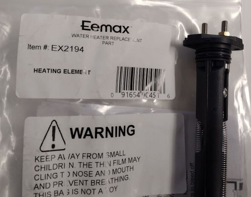 EEMAX EX2194 HEATING ELEMENT 10.7KW 480VAC WATER HEATER REPLACEMENT PART |  eBay