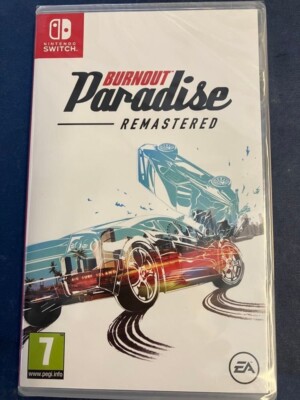 Nintendo Switch Burnout Paradise - Brandneu