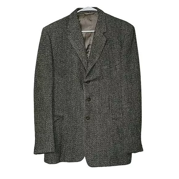 burton vintage tweed sport jacket