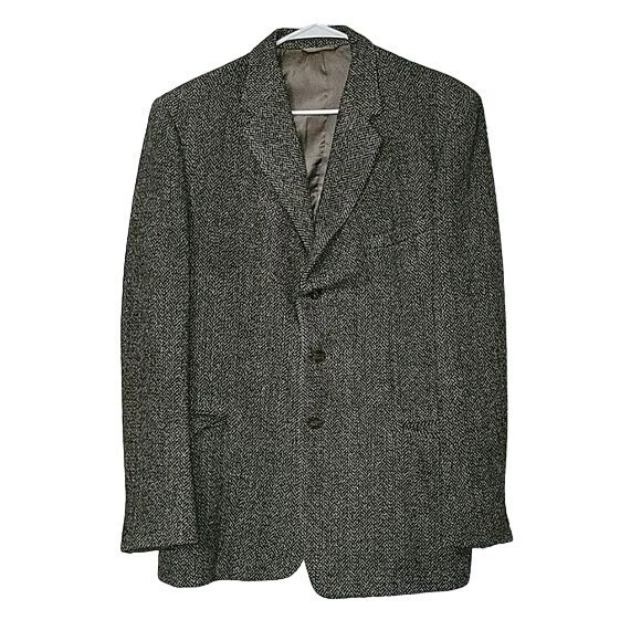 burton vintage tweed sport jacket