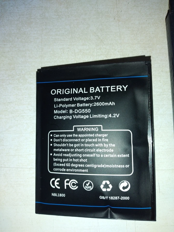 cellulare DOOGEE DAGGER 550  parti di ricambio - Immagine 3 di 4