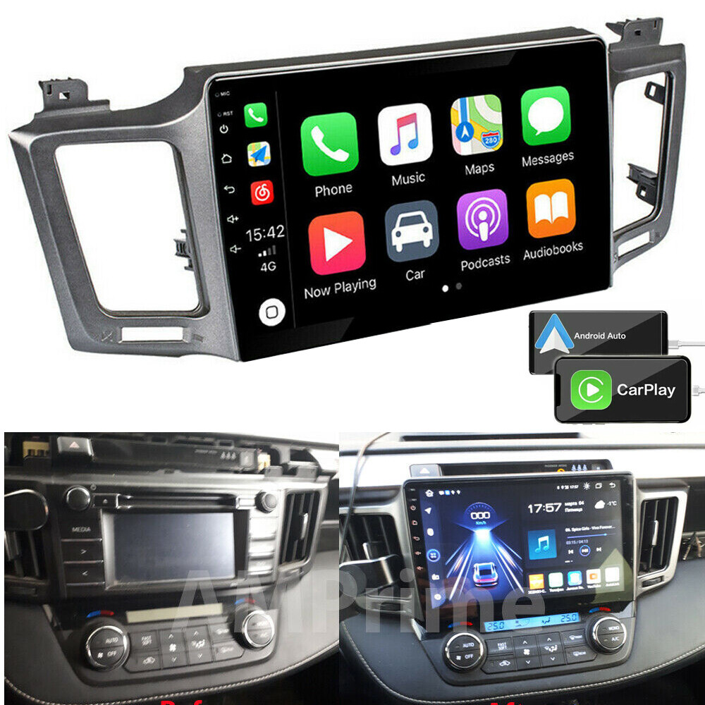 For Toyota RAV4 2013-2018 Carplay 10.1