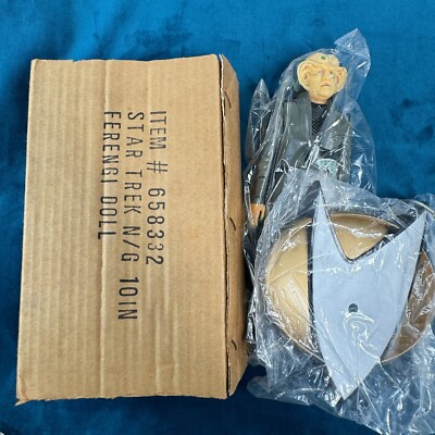 Star Trek Ferengi  Hamilton GIFTS Paramount Pictures 11 inch Doll With Base 1991