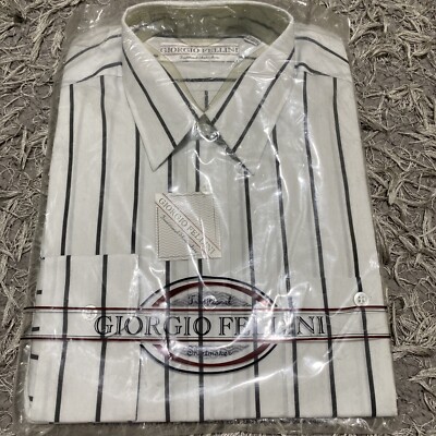 Giorgio Fellini Shirts Men Casual Long Sleeve Buttons Up