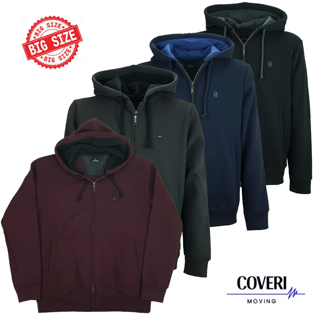Sweat à Capuche LA Gear Femme - Violet Taille 16 - Fermeture éclair Intégrale