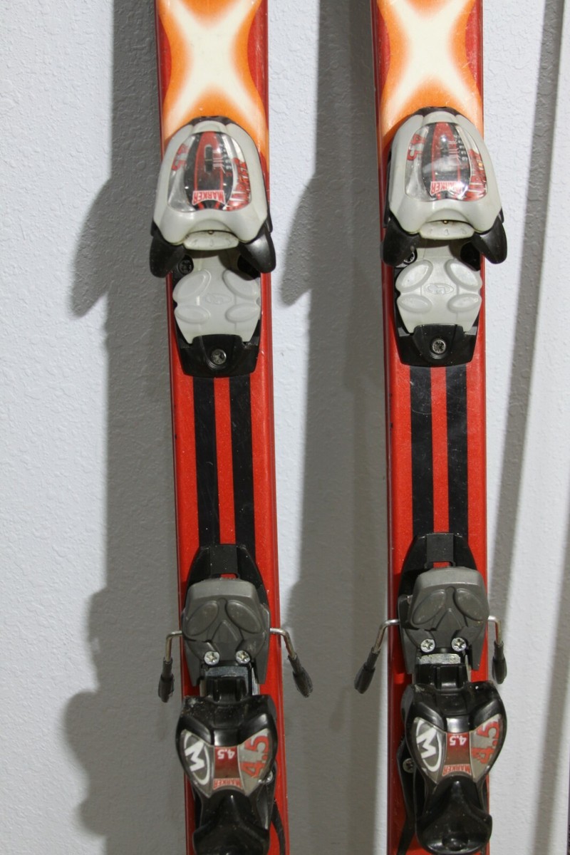 Fischer skis Marker M 45 140 cm heat RX A 273 with Swiss Fischer skis Marker M 45 140 cm heat RX A 273 with Swiss