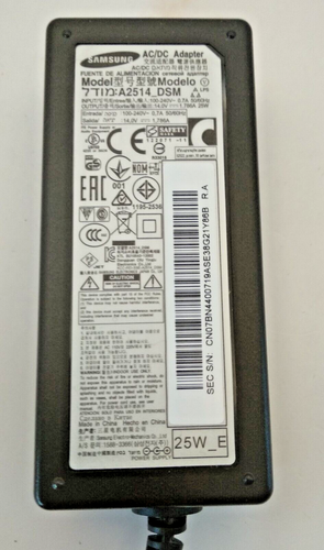 Samsung A2514 DSM Netzteil 14 V / 1.786A Rundstecker mit Stift 25 W ( LB23) - Bild 3 von 4